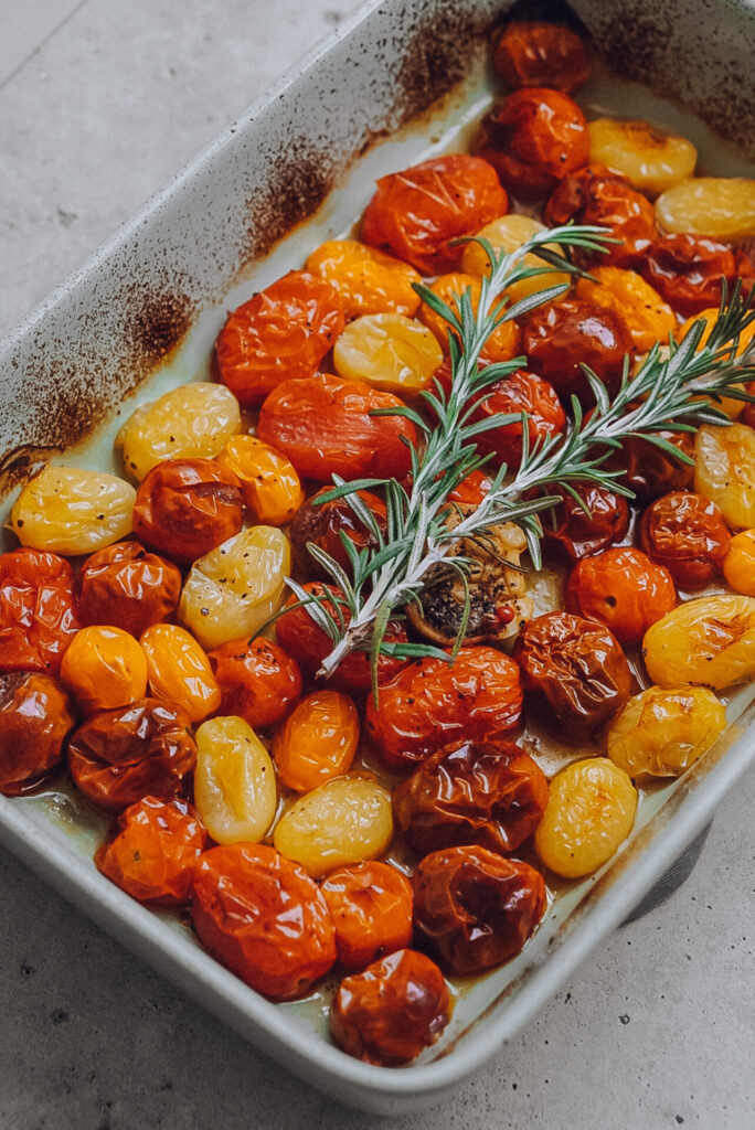 Oven Roasted cherry tomatoes
